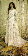 James Abbott McNeil Whistler Symphony in White 1 Sweden oil painting artist